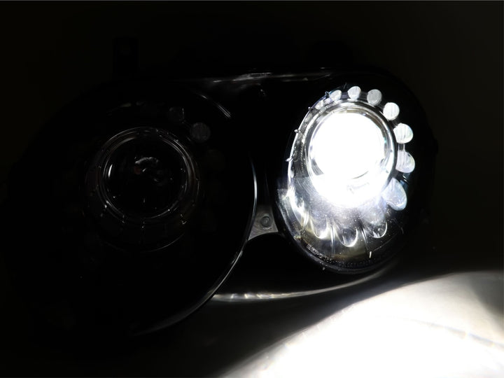 2004 - 2010 Bentley Continental / Flying Spur OEM Facelift Style LED BiXenon Projector Headlight
#housing-color_black-housing