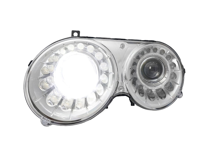 2004 - 2010 Bentley Continental / Flying Spur OEM Facelift Style LED BiXenon Projector Headlight
#housing-color_chrome-housing