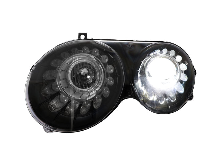 2004 - 2010 Bentley Continental / Flying Spur OEM Facelift Style LED BiXenon Projector Headlight
#housing-color_black-housing