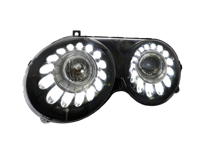 2004 - 2010 Bentley Continental / Flying Spur OEM Facelift Style LED BiXenon Projector Headlight
#housing-color_black-housing