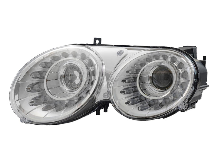 2004 - 2010 Bentley Continental / Flying Spur OEM Facelift Style LED BiXenon Projector Headlight
#housing-color_chrome-housing