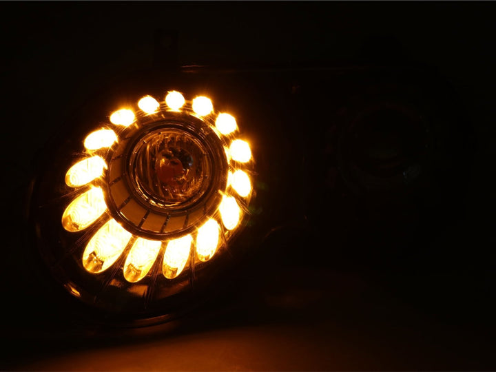 2004 - 2010 Bentley Continental / Flying Spur OEM Facelift Style LED BiXenon Projector Headlight
#housing-color_black-housing