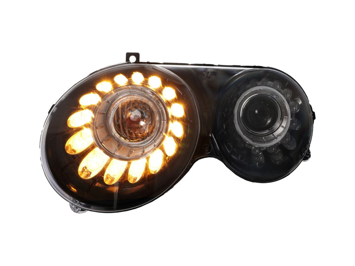 2004 - 2010 Bentley Continental / Flying Spur OEM Facelift Style LED BiXenon Projector Headlight
#housing-color_black-housing