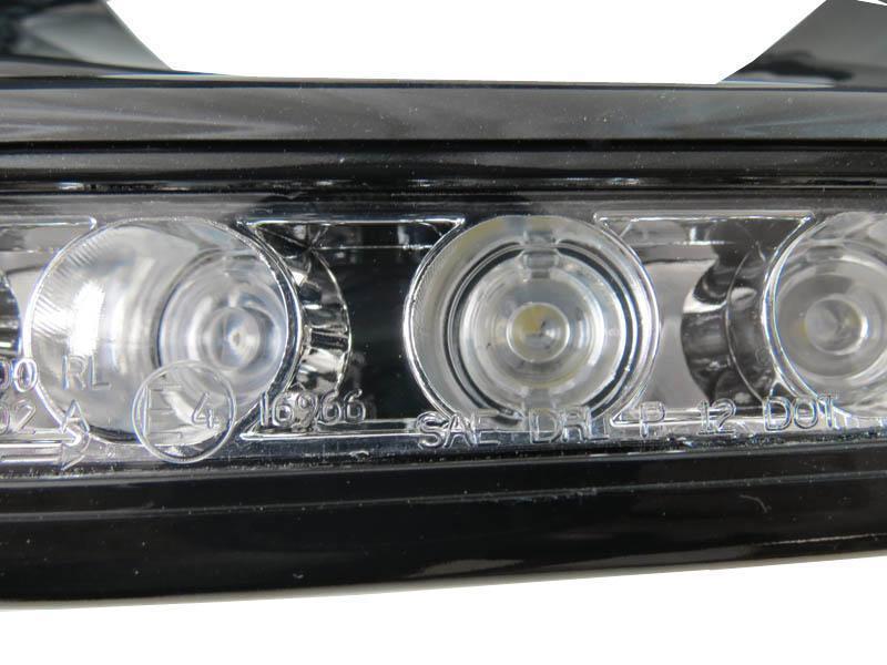 1990 - 2014 Mercedes G Class Wagon W463 / W463 G63 Style 5 Round LED Painted Headlight Bezel with LED DRL Daytime Running Light