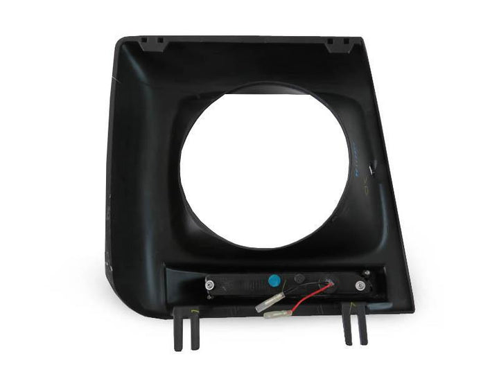 1990 - 2014 Mercedes G Class Wagon W463 / W463 G63 Style 5 Round LED Painted Headlight Bezel with LED DRL Daytime Running Light