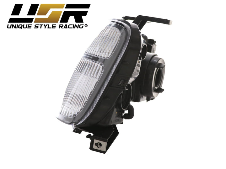 1997 - 2001 Honda CRV CRV JDM Style Black Housing Clear Corner Headlights