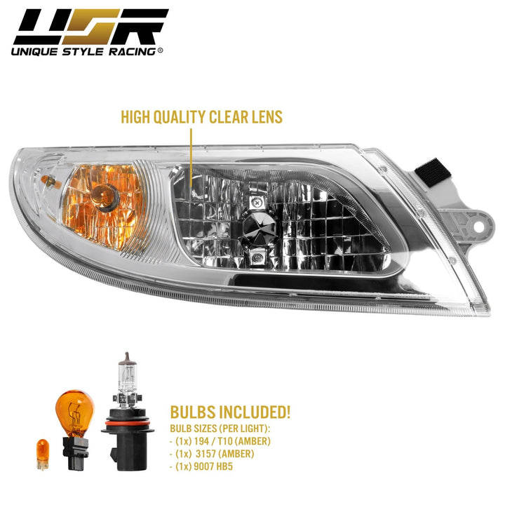 2002 - 2019 International Truck OE Style Replacement Headlights