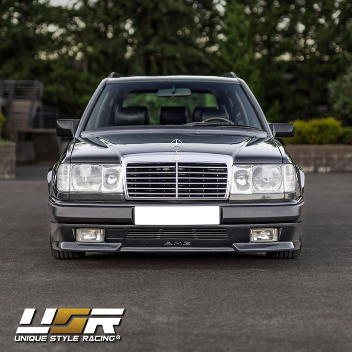 1986 - 1993 Mercedes Benz W124 E Class Euro Headlights with Corner Lights and Wiring Included