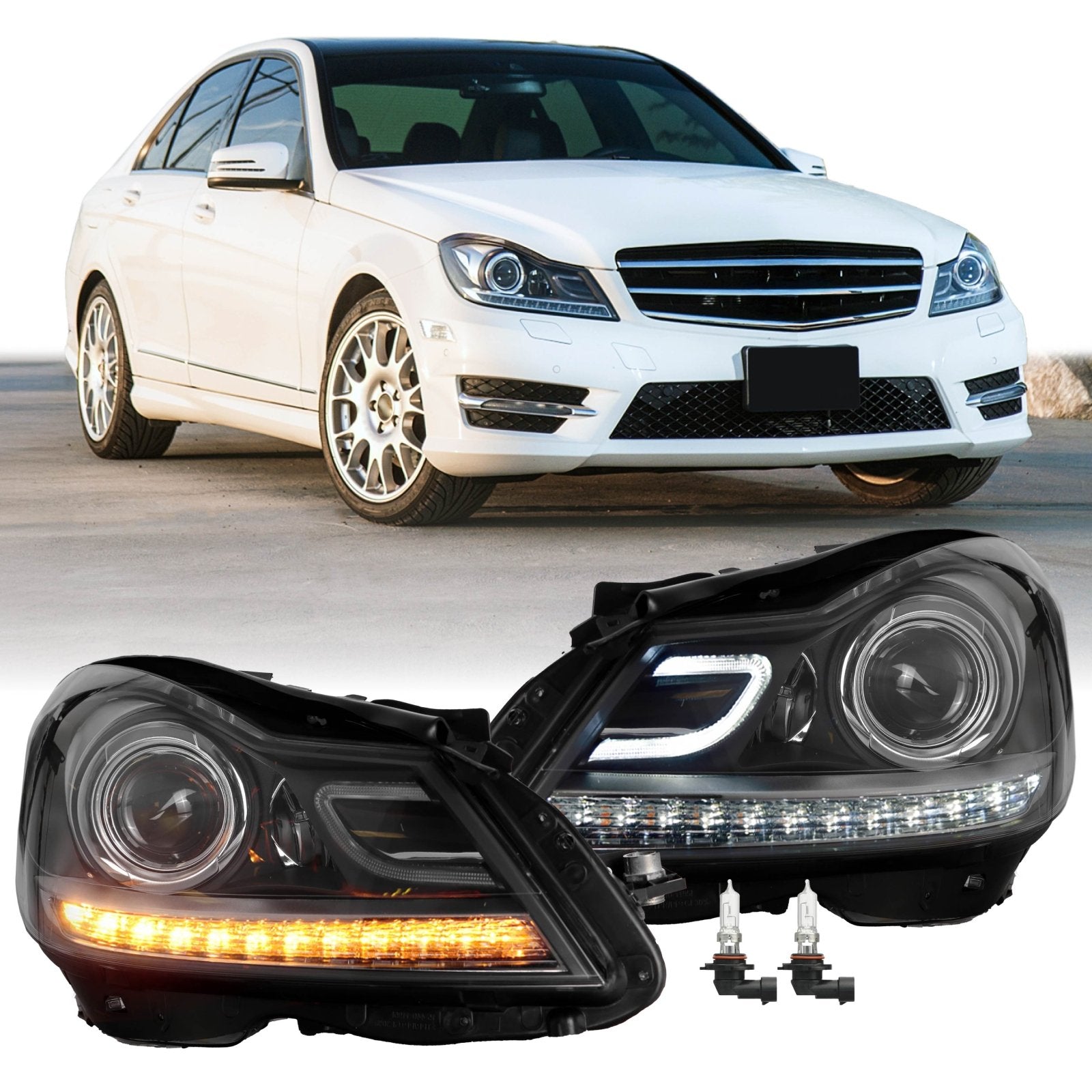 2012-2014 Mercedes Benz C Class W204 USR Edition Projector