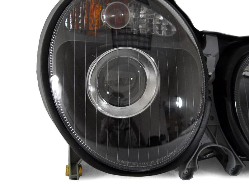 1996-1992 Mercedes Benz E Class W210 Projector Headlight
#housing-color_black-housing
