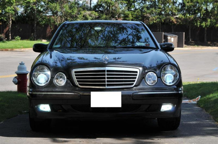 1996-1992 Mercedes Benz E Class W210 Projector Headlight
#housing-color_chrome-housing