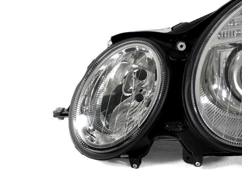 2003 - 2006 Mercedes Benz E Class W211 Facelift Style Projector Headlight For Stock BiXenon Model Without AFS