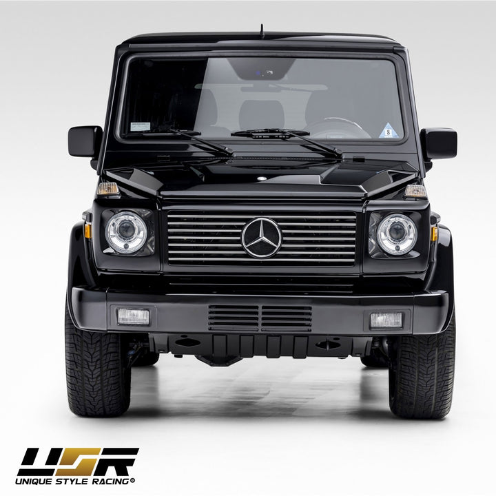 2002-2006 Mercedes Benz G Class Wagon W463 FACELIFT Style GLASS Lens Projector Headlight With Optional Xenon HID
#housing-color_chrome-housing