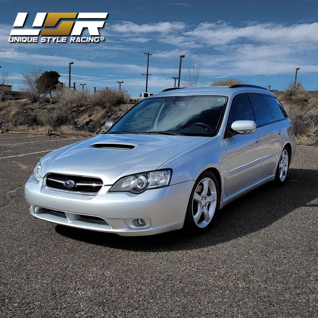 2005 - 2007 Subaru Legacy / Outback JDM Black/Clear Projector Headlights