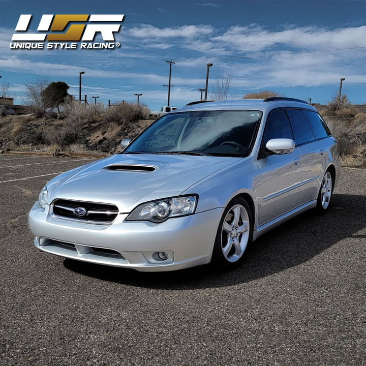 2005 - 2007 Subaru Legacy / Outback JDM Black/Clear Projector Headlights