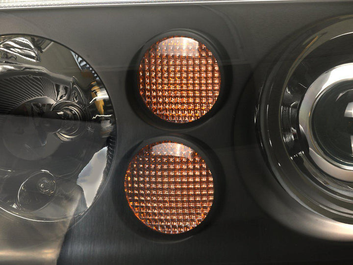 1992 - 2004 VW Jetta 4 IV / Bora Black or Chrome E Code OE Xenon Replica Style Projector Headlights for Halogen Models Only