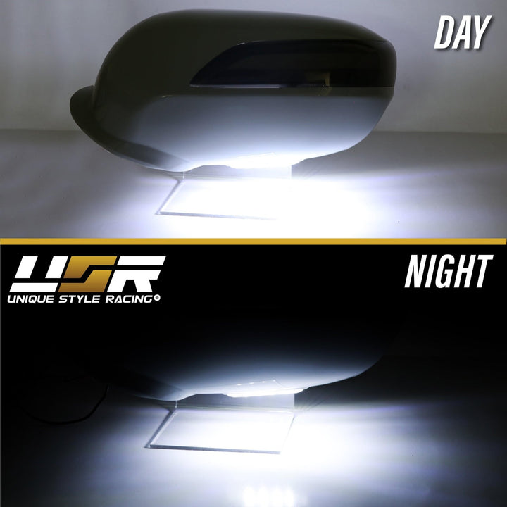 2004 - 2006 Acura TL TypeS Style Side Mirror Cover w/ Sequential Amber LED Smoke Lens Turn Signal Upgrade
#optional-items_mirror-cover-with-sequential-led-smoke-lens-turn-signal-and-curtesy-led-puddle-light