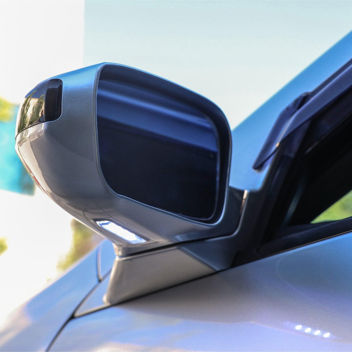 2004 - 2006 Acura TL TypeS Style Side Mirror Cover w/ Sequential Amber LED Smoke Lens Turn Signal Upgrade
#optional-items_mirror-cover-with-sequential-led-smoke-lens-turn-signal-and-curtesy-led-puddle-light