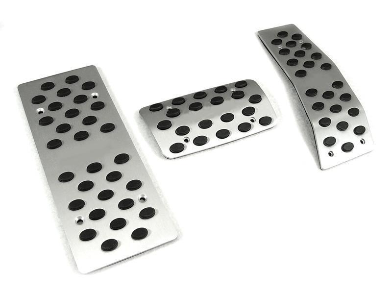 ac pedals 2004-2008 Acura TSX Racing Aluminum Pedals W/ Rubber Insert Automatic 3pcs Set