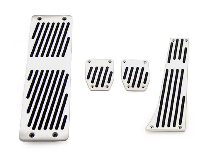 BMW E30/E32/E34E36/X5/Z3 3/5/7 Series Aluminum With Rubber Insert Pedals / Footrest Dead Pedal / Handbrake