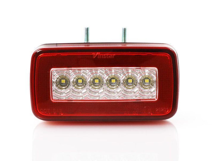 2002 - 2018 Mercedes W463 G Class Wagon USA Red/Clear or Smoke LED Light Bar Rear Bumper Reverse + Fog Lamp