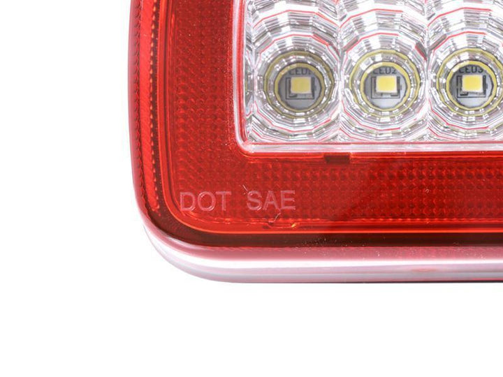 2002 - 2018 Mercedes W463 G Class Wagon USA Red/Clear or Smoke LED Light Bar Rear Bumper Reverse + Fog Lamp