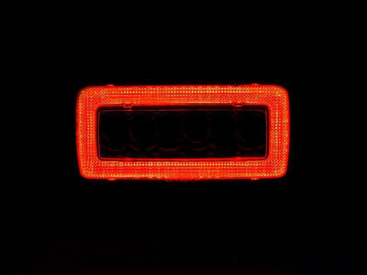 2002 - 2018 Mercedes W463 G Class Wagon USA Red/Clear or Smoke LED Light Bar Rear Bumper Reverse + Fog Lamp