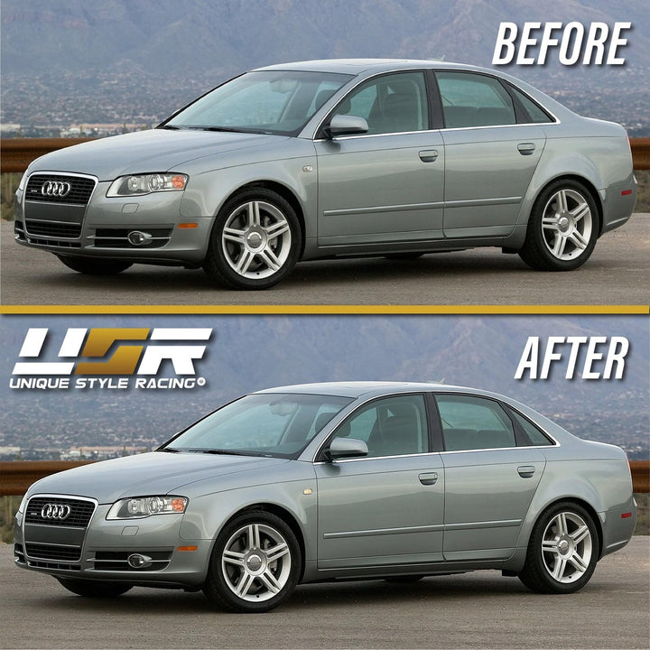 2002 - 2008 Audi A4 S4 B6 B7 / 2006 - 2008 A3 S3 8P / 0211 A6 S6 C5 C6 / 0409 A8 D3 / 0811 TT 8J Crystal Clear or Smoke LED Fender Side Marker Light