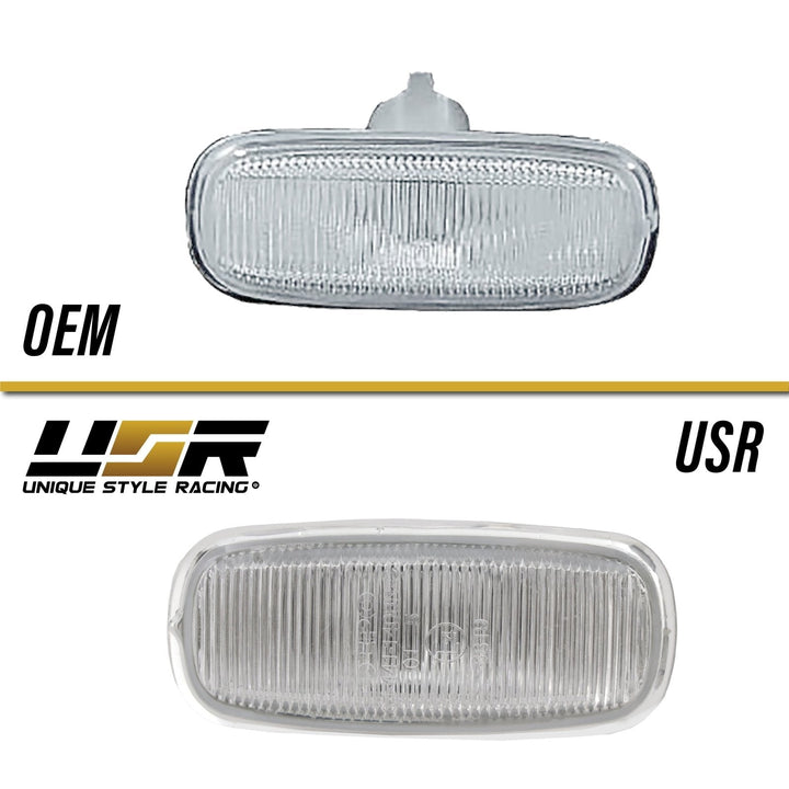 1992 - 2001 Audi A4 / 2000 - 2002 S4 B5.5 / 2000 - 2003 A8 D2 / 2000 - 2006 TT Clear or Smoke Fender Side Marker Light
