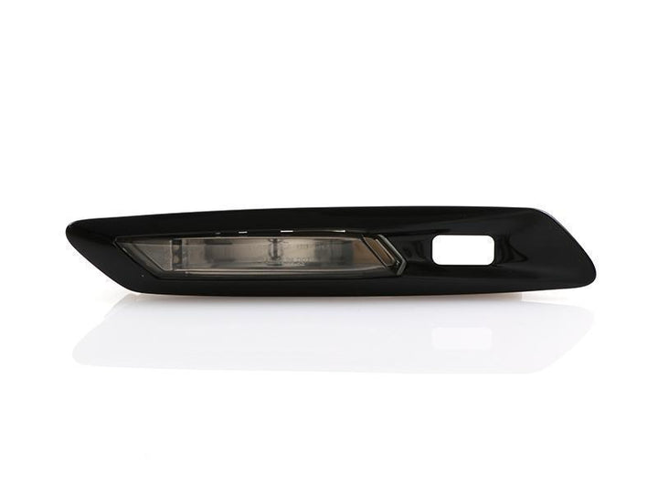 2011 - 2016 BMW 5 Series F10 / F11 with Park Assist Glossy Black/Smoke LED Fender Side Marker Light