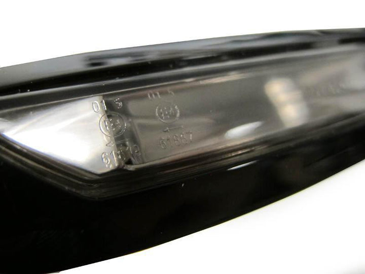 2011 - 2016 BMW 5 Series F10 / F11 with Park Assist Glossy Black/Smoke LED Fender Side Marker Light