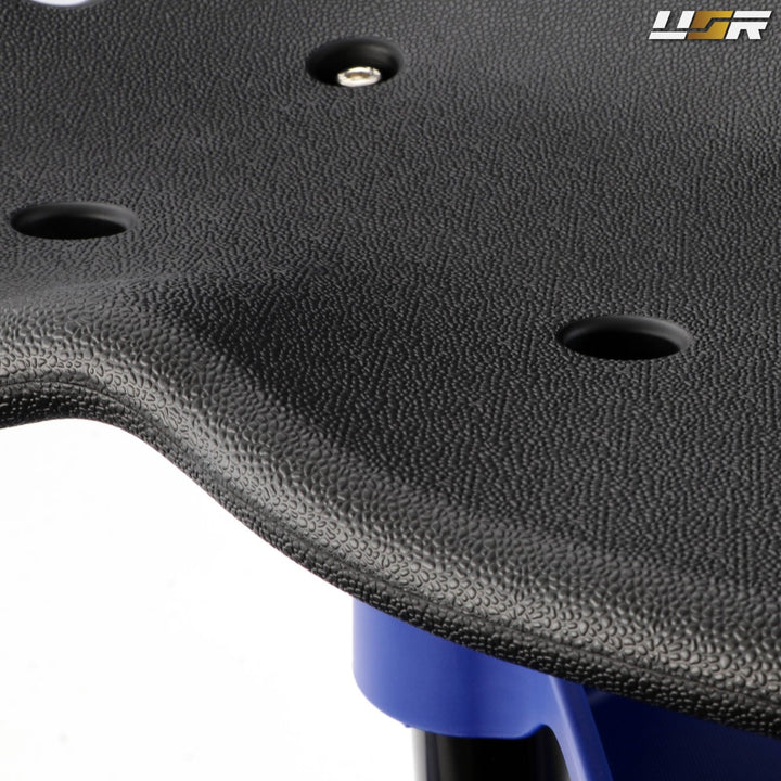 Adjustable Swivel Creeper Garage Seat with Storage Trays