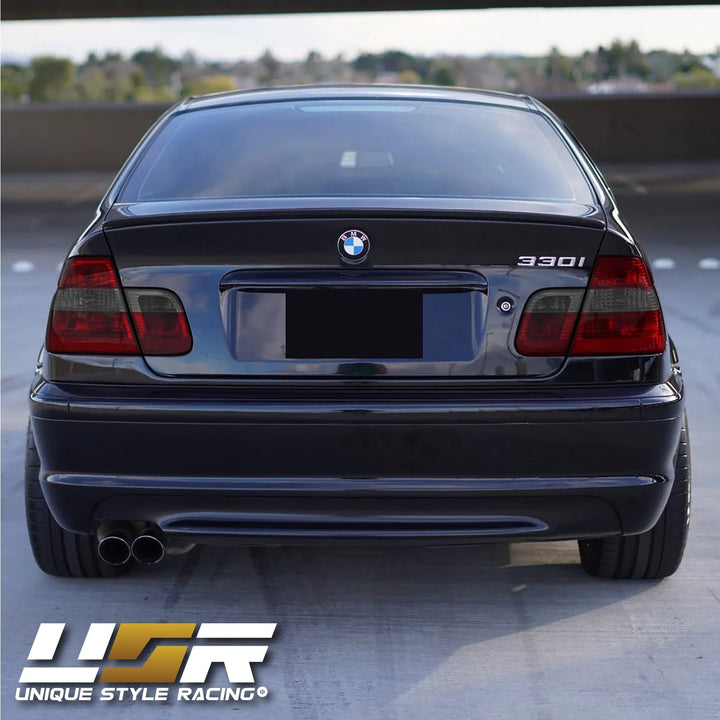 2002-2005 BMW 3 Series E46 4D Sedan Euro OEM Style Red/Clear or Red/Smoke Tail Light
#lens-color_red-smoke-lens