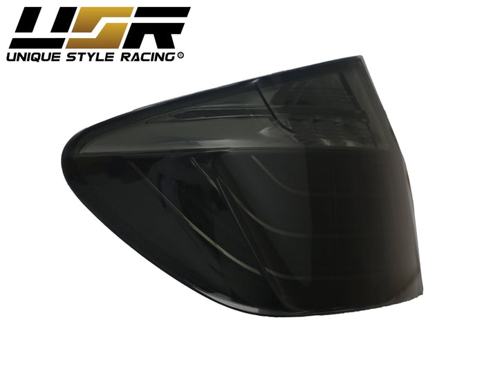 2011 - 2016 BMW F10 5 Series 4D Sedan OEM LCI Blackline Style Smoke Lens LED Tail Light