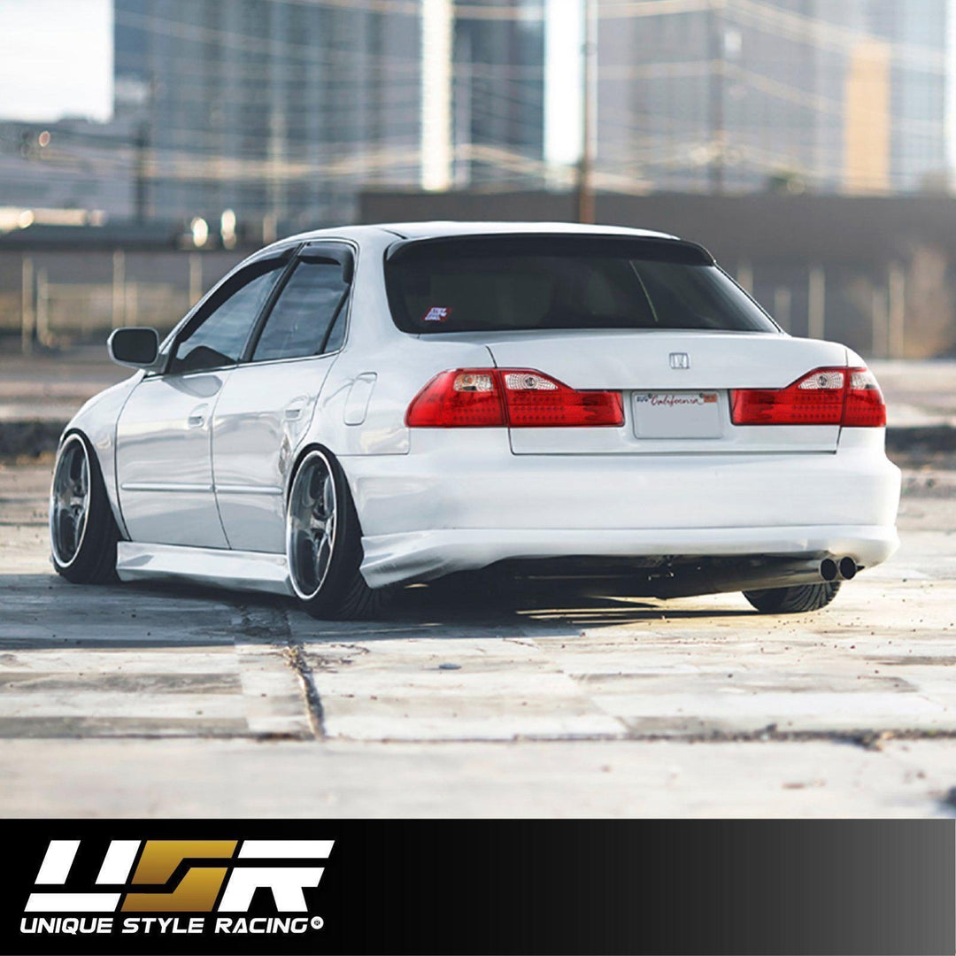 2001 - 2002 Honda Accord Sedan EX / V6 Red/Clear LED Tail Lights