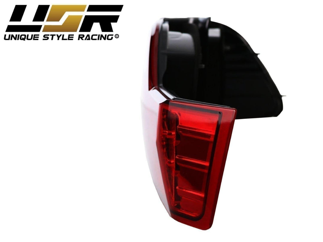 2001 - 2002 Honda Accord Sedan EX / V6 Red/Clear LED Tail Lights