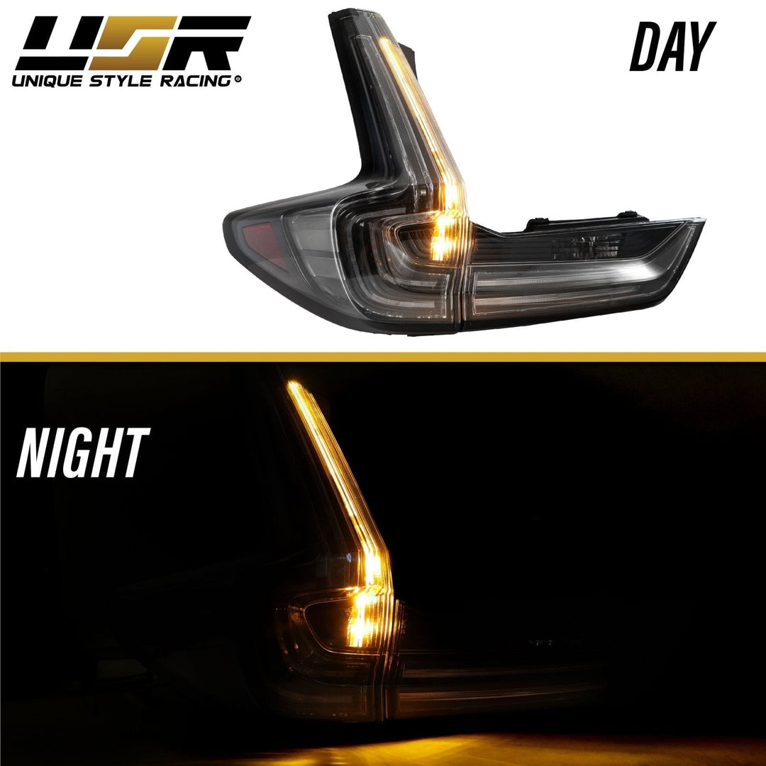 2017 - 2022 Honda CR - V Black Housing Clear Lens LED 4 Piece Tail Lights