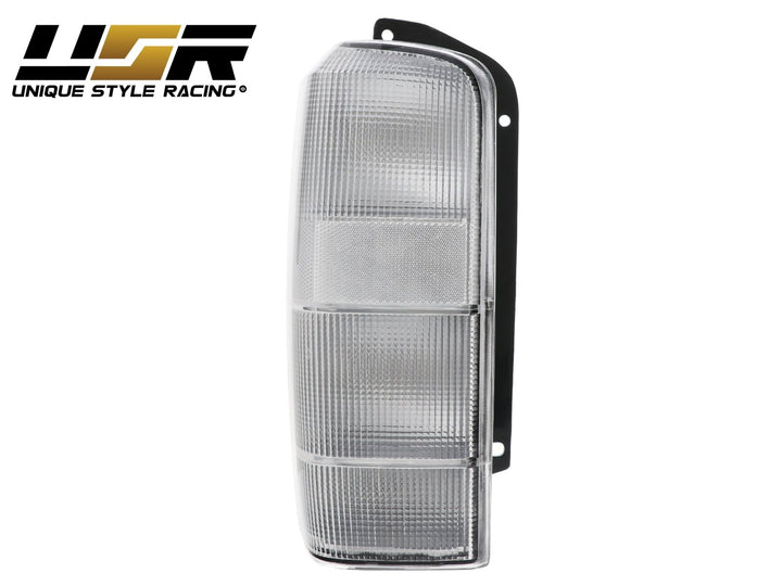 1997 - 2001 Jeep Cherokee XJ All Clear Tail Lights + Bumper Lights + Corner Lights 6PC COMBO