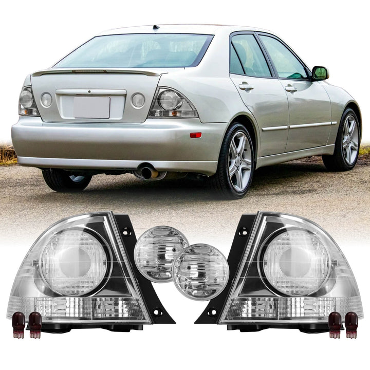 2001-2005 Lexus IS300/IS200 All Clear Lens 4 Piece Tail Lights
#light-source_incandescent