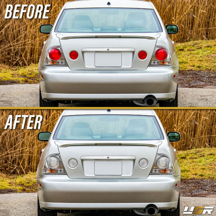 2001-2005 Lexus IS300/IS200 All Clear Lens 4 Piece Tail Lights
#light-source_incandescent