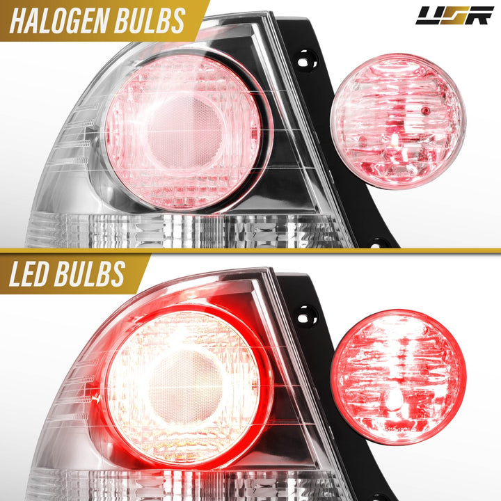 2001-2005 Lexus IS300/IS200 All Clear Lens 4 Piece Tail Lights
#light-source_led