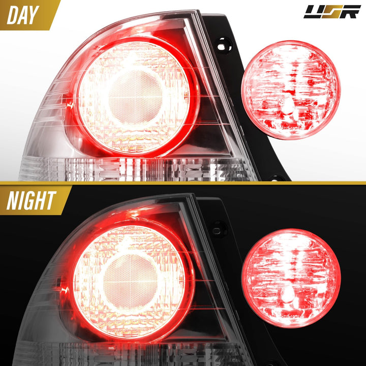 2001-2005 Lexus IS300/IS200 All Clear Lens 4 Piece Tail Lights
#light-source_led