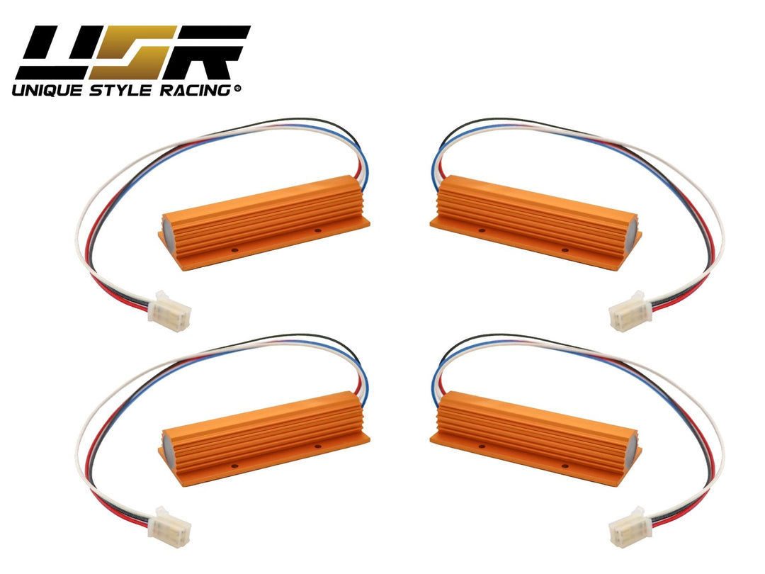 2001 - 2003 Lexus LS430 JDM Style Red/Clear LED Rear Tail Light Set