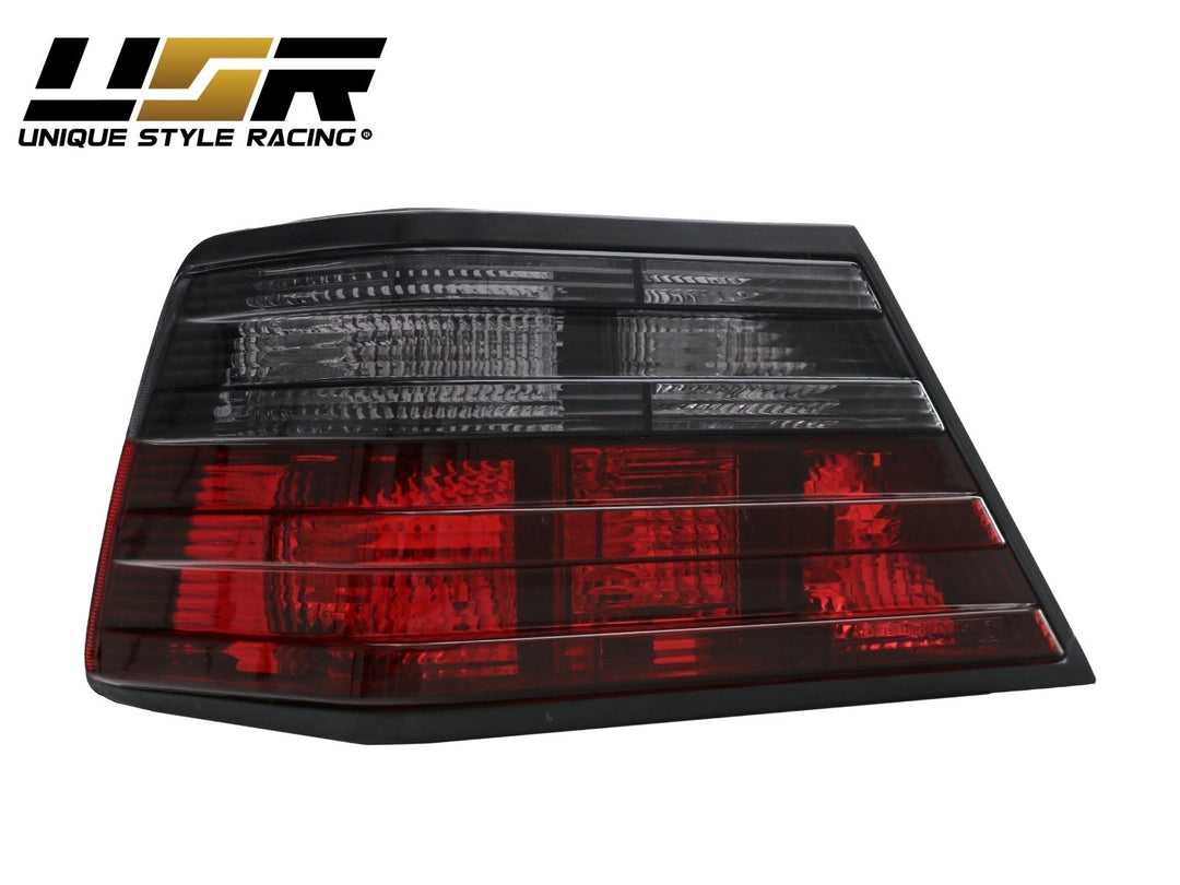 1986 - 1995 Mercedes E Class W124 4D Sedan / 2D Coupe Euro Red/Smoke Tail Light
