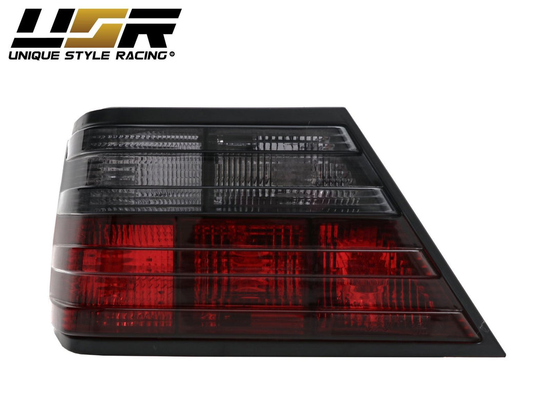 1986 - 1995 Mercedes E Class W124 4D Sedan / 2D Coupe Euro Red/Smoke Tail Light