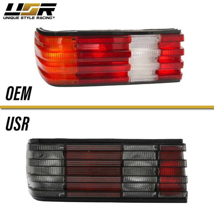 1981 - 1991 Mercedes Benz S Class W126 Euro Smoke Lens Tail Light