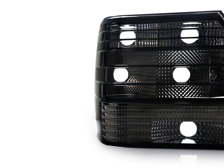 1994 - 1999 Mercedes S Class W140 Euro All Smoke 3 Pieces Rear Tail Lights