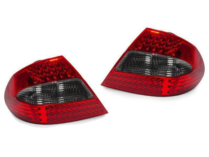 2003 - 2009 Mercedes CLK Class W209 OEM Facelift Style Red/Clear or Red/Smoke or All Smoked LED Rear Tail Light