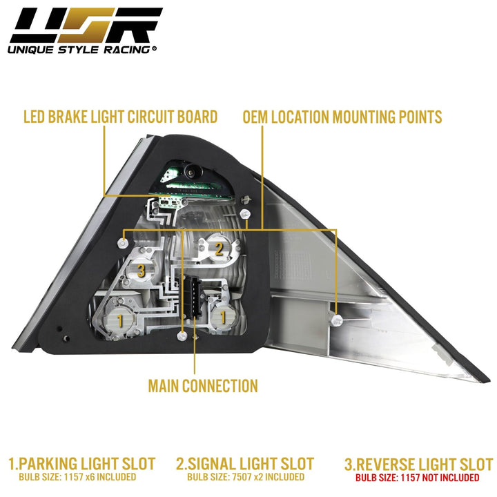 2000-2006 Mercedes S Class W220 Red / Clear or Smoke Lens LED Tail Light
#lens-color_smoke-lens-with-halogen-bulbs