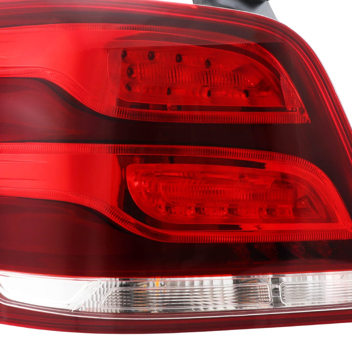 2009 - 2012 Mercedes X204 GLK Class Facelift Style Red / Clear Lens LED Tail Lights